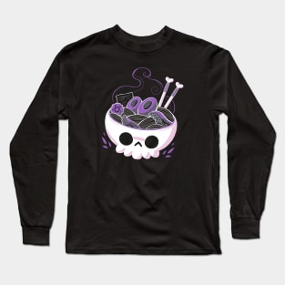 Ramen Skull Long Sleeve T-Shirt